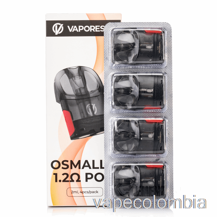 Vape Desechable Vaporesso Osmall 2 Cápsulas De Repuesto Cápsulas Recargables De 2ml